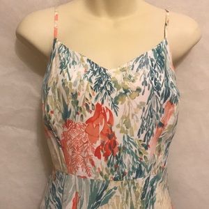 Fit and flare summer dress, summer color